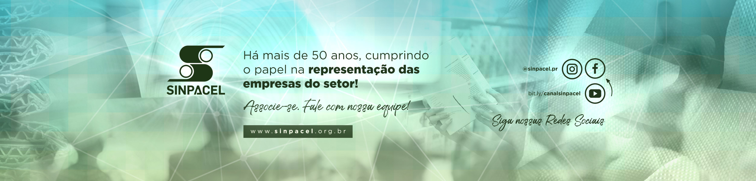 Sinpacel - Há mais de 50 anos representando as empresas do setor!